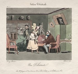 Debütantin von Henry Bonaventure Monnier