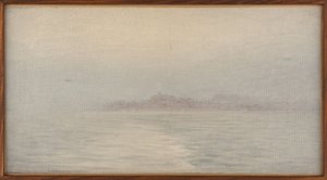 Nebel auf dem Meer, ca. 1911 von Henry Brokman Knudsen