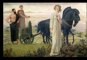 Pluto und Proserpina, 1914 von Henry Bryson Burroughs