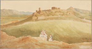 Ansicht der Akropolis, Athen, Griechenland von Henry Byam Martin