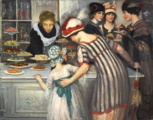 In der Konditorei, 1911