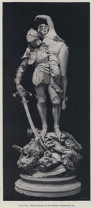 Der heilige Georg und die gerettete Jungfrau