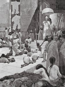 Ashur-nasir-pal und seine Kriegsgefangenen