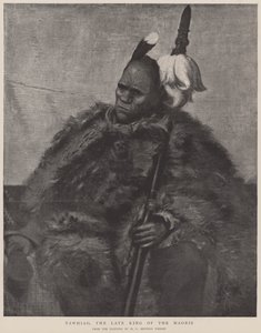Tawhiao, der verstorbene König der Maori