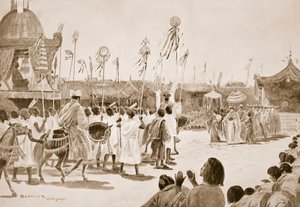 Die Rückkehr von Fa Hsien, Illustration aus 