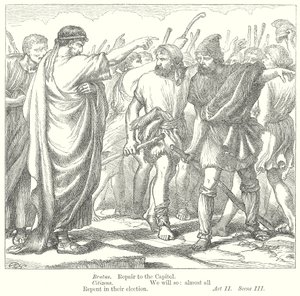 Coriolanus (Gravur) von Henry Courtney (after) Selous