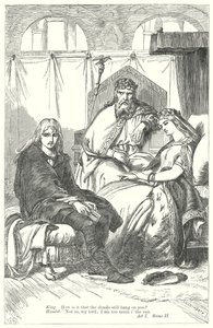 Hamlet von Henry Courtney (after) Selous