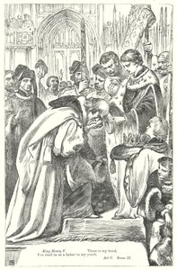 König Heinrich IV. Teil II (Gravur) von Henry Courtney (after) Selous