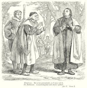 Verlorene Liebesmüh (Gravur) von Henry Courtney (after) Selous
