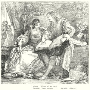 Der Widerspenstigen Zähmung (Gravur)
