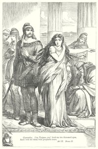 Troilus und Cressida von Henry Courtney (after) Selous