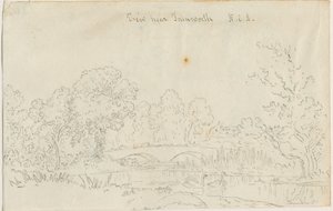 Tamworth - Brücke: Federzeichnung, undatiert [1788-1855]