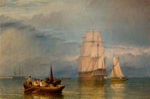 Im Hafen - Eine Ruhe, 1856