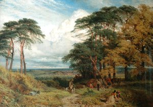 Das Lager der Zigeuner und Nottingham von Wilford Hill
