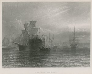 Woolwich Werft von Henry Dawson