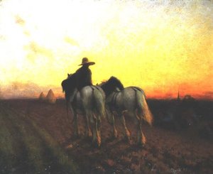 Rückkehr bei Sonnenuntergang von Henry Edward Detmold