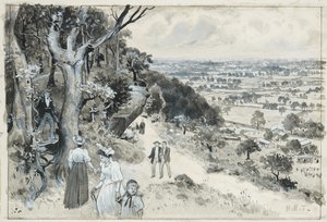 Alderley Edge, ein Picknick von Henry Edward Tidmarsh