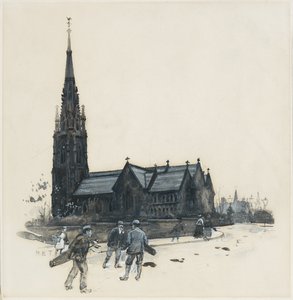 Broughton Park Kongregational Kapelle von Henry Edward Tidmarsh
