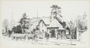Didsbury Wesleyan College von Henry Edward Tidmarsh