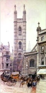 St. Mary Aldermary, Queen Victoria Street von Henry Edward Tidmarsh