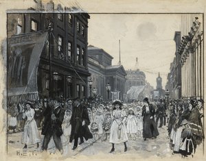 Pfingstmontagsprozession, Mosley Street