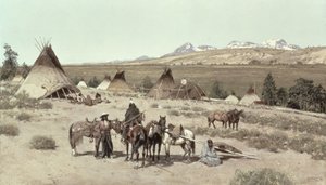 Indianerlager, 1892