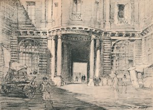 Doppelt gesäumt mit verlassenen Palästen, ca. 1927