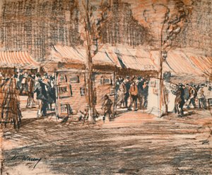 Der Daub-Markt Ein monströser Flohmarkt, ca. 1927, 1927