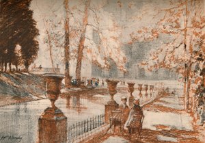 Der Luxemburger Paris liebt Bäume und Kinder, ca. 1927