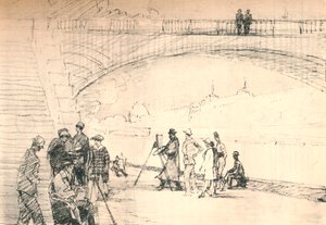 Die erste Pariser Straße war ihr Fluss, 1927 von Henry Franks Waring