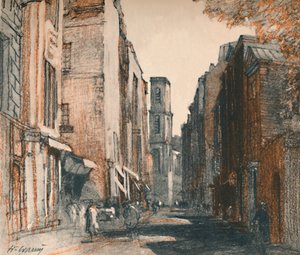 Sie können wirklich Dorfläden genannt werden, um 1927, 1927 von Henry Franks Waring