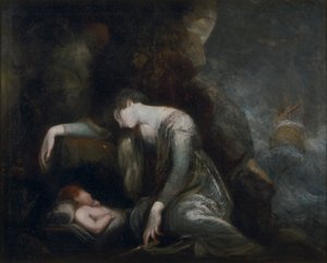 Danaë und Perseus auf Seriphos(?)