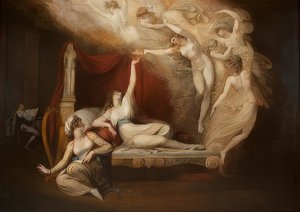 Die Vision der Katharina von Aragon von Johann Heinrich Füssli