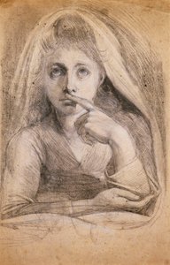 Martha Hess als Stille von Johann Heinrich Füssli