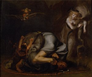 Hexenszene, aus The Masque of Queens von Ben Jonson