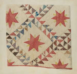 Quilt (Stern und Dreieck)
