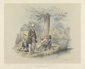 Rotaugenangeln, Broxbourne, aus einer Serie von sechs Bildern über das Angeln von Henry Heath