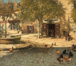 Eine provenzalische Schmiede von Henry Herbert La Thangue