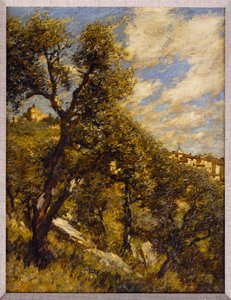 Frühling in der Provence von Henry Herbert La Thangue