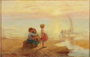 Früher Morgen vor der Küste von Henry Hetherington Emmerson