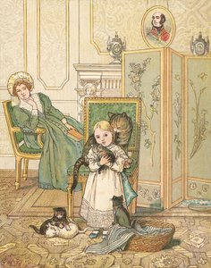 Die Prinzessin und ihre Kätzchen von Henry Hetherington Emmerson