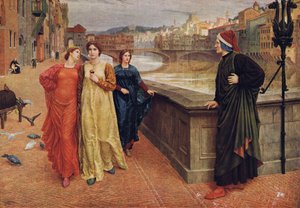 Dante und Beatrice, aus 