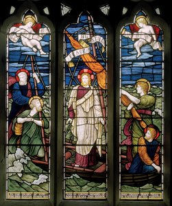 Friede, sei still, Ostfenster von Henry Holiday