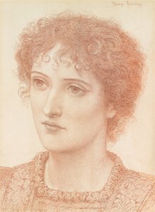 Studie einer jungen Frau von Henry Holiday