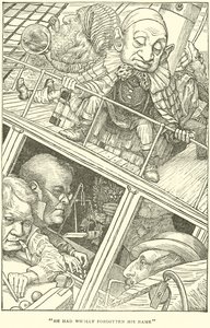 Die Jagd auf den Snark von Henry Holiday