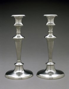Paar Kerzenhalter, ca. 1842-1847