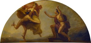Epimetheus empfängt Pandora, 1834