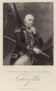 Porträt von Cuthbert Collingwood von Henry Howard