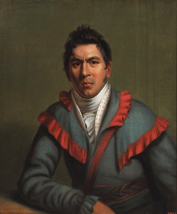 Charles Cornells, Okchai Fixico (Creek) 1831 von Henry Inman