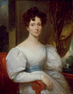 Porträt von Fanny Kemble Butler (1809-93) von Henry Inman